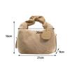 Women Plush Handbag Shoulder Bag Fashion Comfortable Lightweight Exquisite Gift Top Handle Cute for Daily Life Use Traveling
