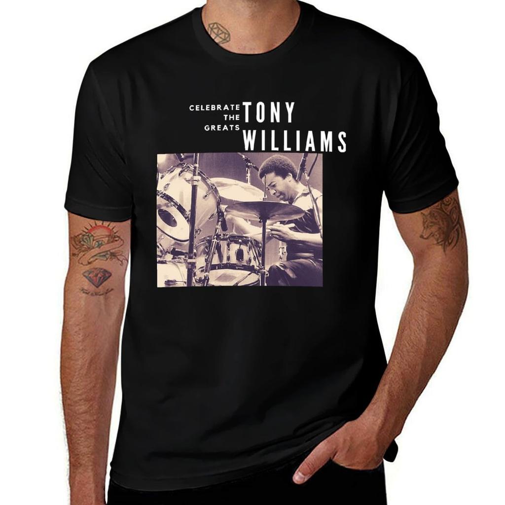 Tony Williams Great Jazz Drummer Musician Lightweight Tshirt Comfort Stretch Tee Shirt