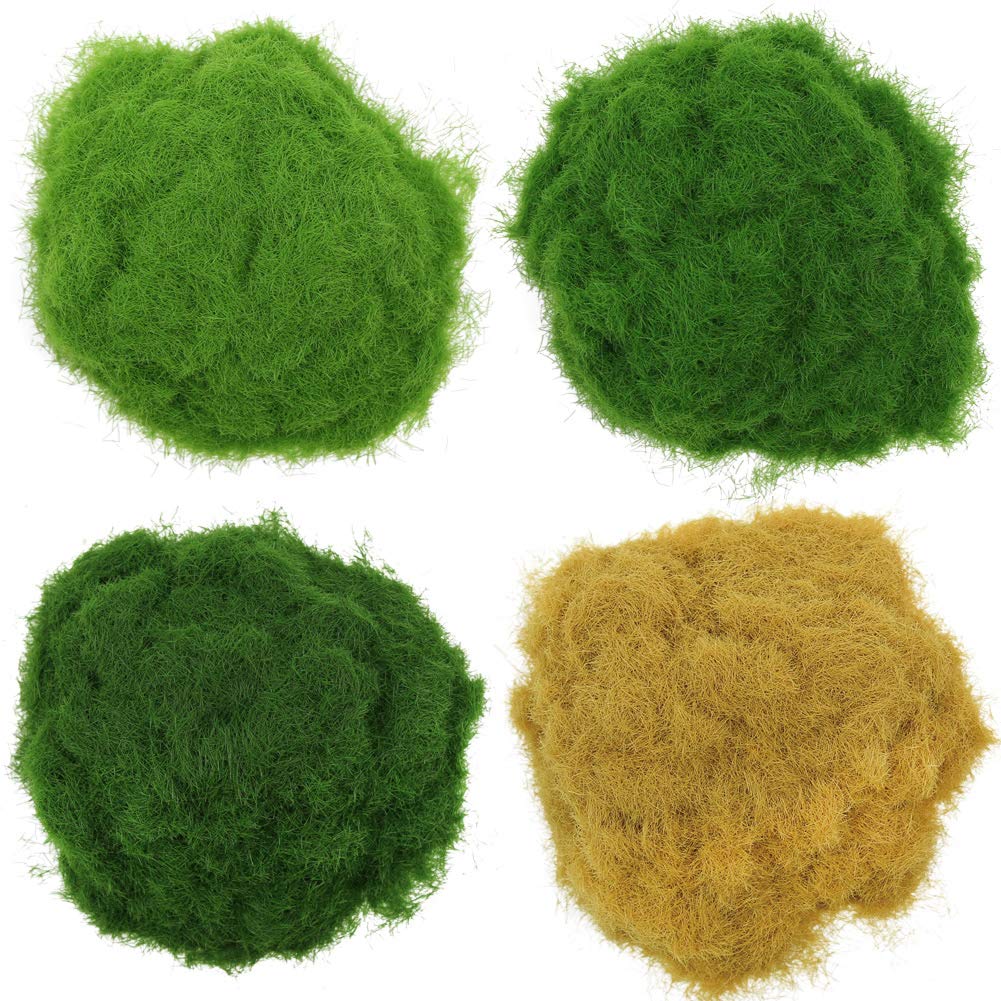 Artificial Grass Model Scenery Glass Building Miniature Railway DIY Powder, Grass, 8mm, Collection, Model, Model, Decoration, Landscape, Garden,