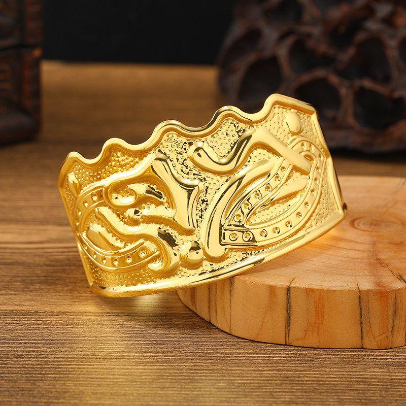 Style Bracelet Personalized Opening Wide Edge Bracelet Fashion Armband Chinese Ancient Style Niche Style Exotic Style Easiest for Match Accessories