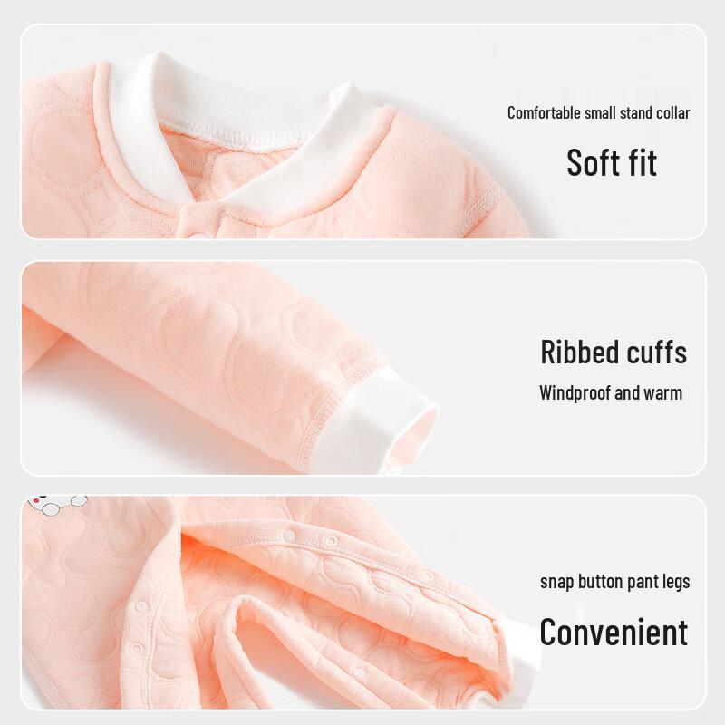 Polstrovaný dětský overal Yishuang'er