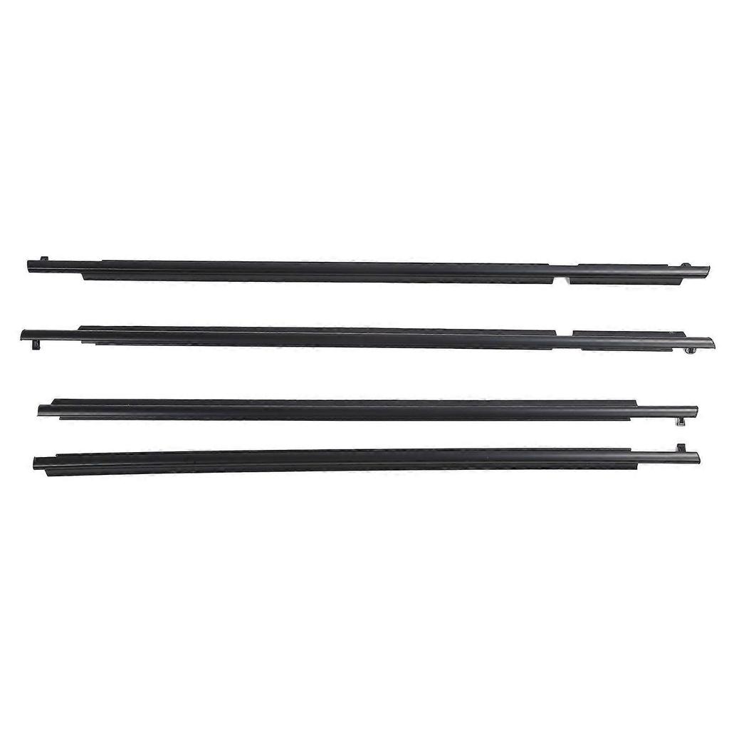 4PCS Window Weatherstrips 75740 42020 Front Rear Left Right Car Window Moulding Trim Replacement for Toyota RAV4