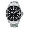 200 Meters Waterproof Solar Quartz Steel Strap 41mm Men's Watch Black Dial SNE597P1