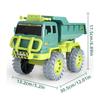 Kinder Technik LKW Spielzeug Kinder Simulation Muldenkipper Modell Spielzeug Schleudern Trägheitsauto Modell Baufahrzeuge Jungen Geburtstagsgeschenk