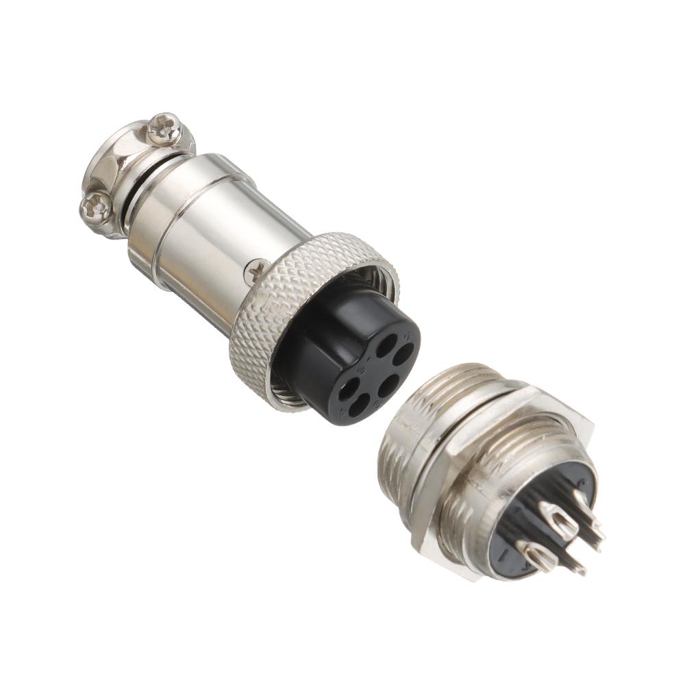 

Accessories Mount Panel Aviation Plug M16 Male / Female Cable Connector GX16