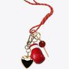 Cute Fruit-shaped Keychain Creative Tomato Pendant For Bags/Necklaces/Belts Novelty Decorative Trinket Stylish Daily Accessory