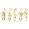 100 Pcs Anti Slip Cute Paper Clips Music Note Shape Cool Paper Clips Cute Planner Clips  Bookmark