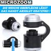MICROZOOM Mobile Phone Smartphone Microscope Macro Lens LED 30x Magnification Tablet Magnifying Glass