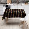Waterproof Tablecloth Modern Abstract Art Dining Table Cover Washable Home Decor Kitchen Table Runner Backdrop Party Supplying