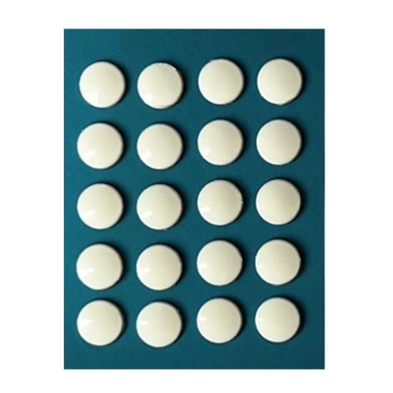 10/20Pcs 0.65 Diameter 0.7mm Thickness Small Dots Universal Mouse Skates for Logitech Rubberized Mouse Foot Glide Feet Sticker