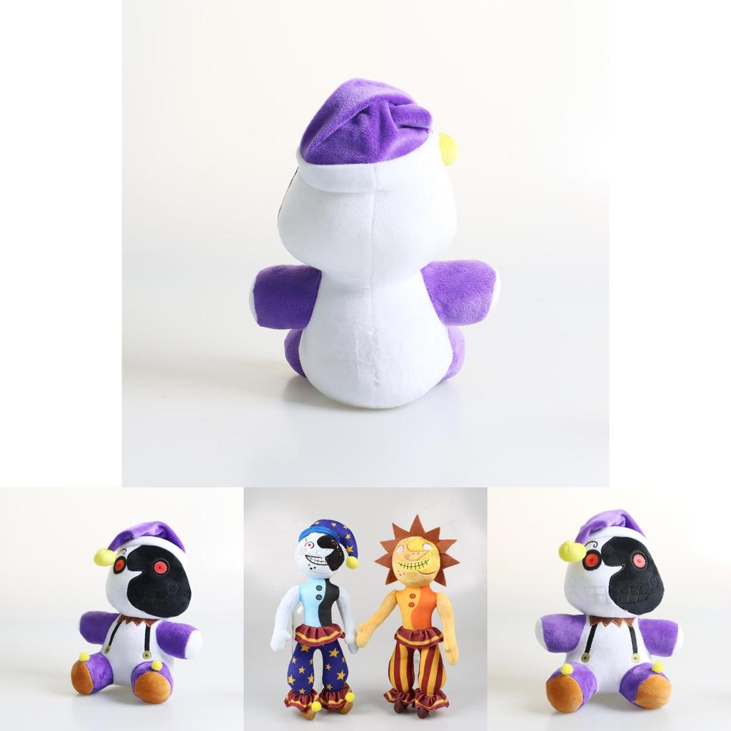 Super Soft Sundrop Moondrop Daycare Attendant Fnaf Plush Toy For Kids