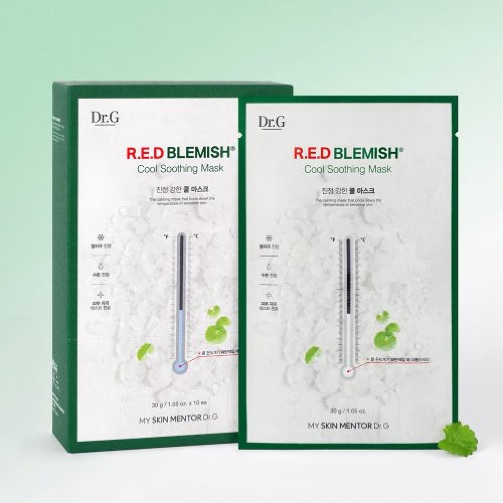Dr.g Red Blemish Cool Soothing Mask 10p FREE