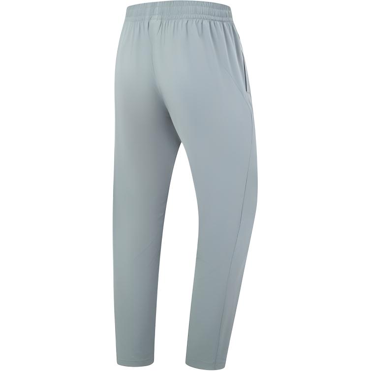 Li Ning Sports Simple Solid Color Elastic Cuff Comfortable Versatile Casual Pants Men bottoms AKYV025-15