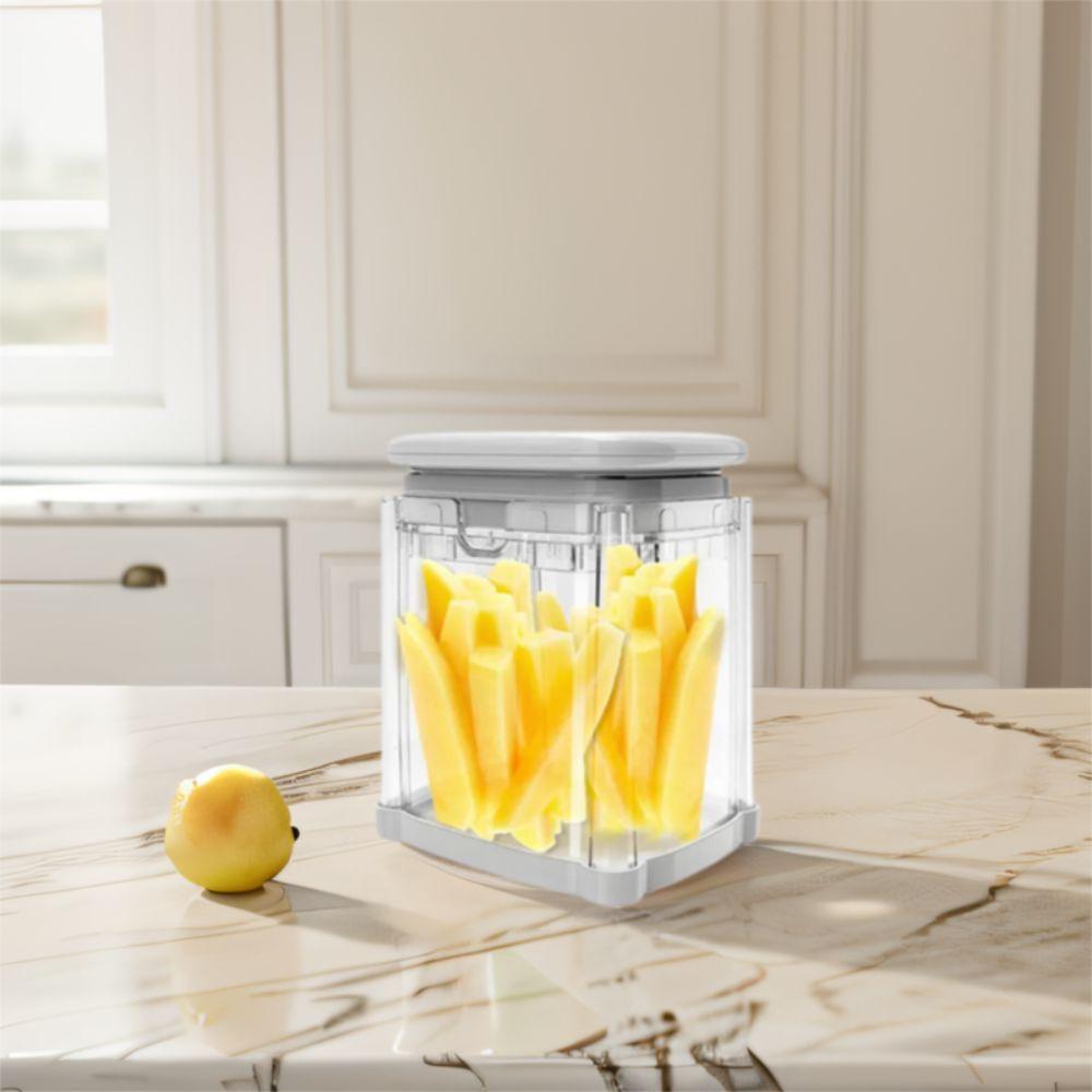 Manual French Fries Cutter Hand Press Fruit Slicer Household Vegetable Dicer  Cooking