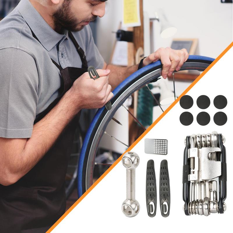 Cycling Wrench Set Multi-Function Hexagonal Tool Professional Tire Chain Cutting Tool Hex Tool Road Cycling Outdoor Adventures