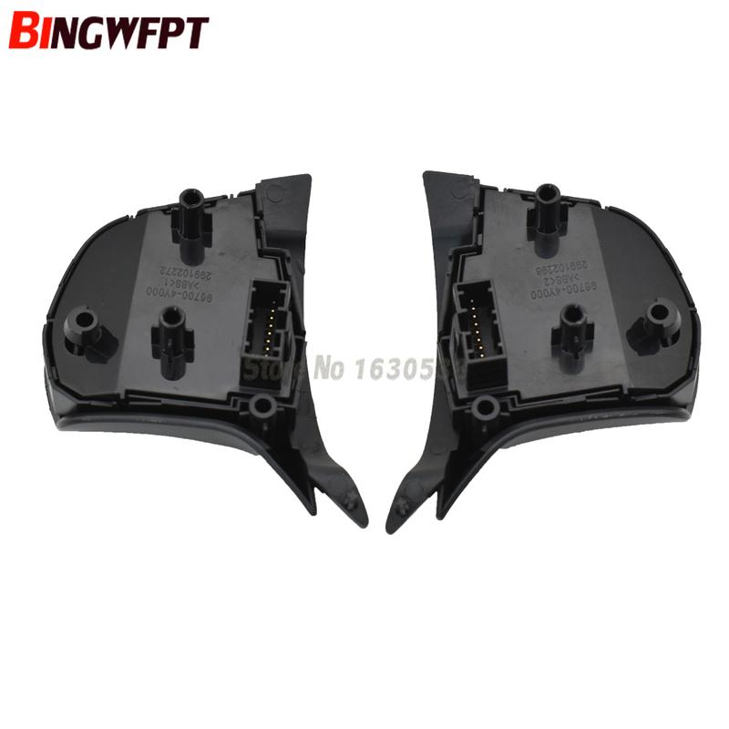 New Car Steering Wheel Control Button For KIA K2 RIO 2011-2014 Audio Bluetooth Phone Volume Switch Replace Auto Parts