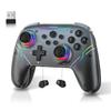 Controler Wireless EJGAME pentru Switch Bluetooth Giroscop Funcție Macro Vibrație Spate Turbo Rapid Până la 24 de Ore Continuu Manual de Instrucțiuni Japonez