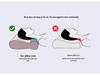 Second-Generation Anti-Traction Cervical Neck Support Pillow with Feather Silk Cotton Filling