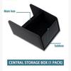 1 pc PU Leather Car Lower Central Console Storage Box Organizer Holder Case for Xpeng Xiao Peng G6 Interior Accessory