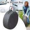 Spare Tire Cover Case Wheel Storage Bag Tire Cover Waterproof Portable Vehicle Wheel Protector With Handle Auto Tyre Accessories
