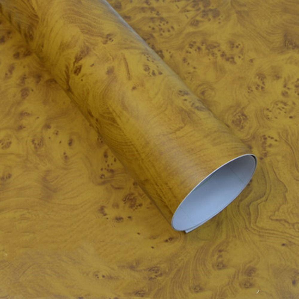Vintage Car Interior Vinyl Wrap Bubble Free Vehicle DIY Film Wood Grain Decal Stickers  Tabletops