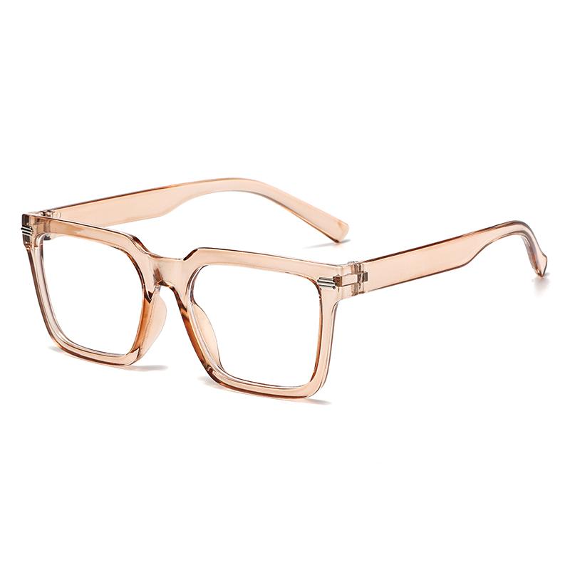 Fashion Trend Eyeglasses Frame Modern Street Glasses New Cross-border Square Big Frame Glasses For Both Men And Women