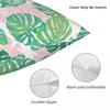 Sommer Tropische Palmblätter Kissenbezug Beidseitiger Druck Polyester Kissenbezug Dekorative Kissenhülle Bezug Auto