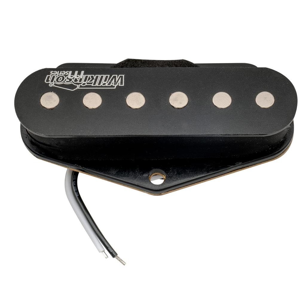 Wilkinson Low Gauss Nashville Sound Ceramic Telecaster Pickup for Electric Guitar Bridge, Black