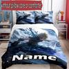 3pcs Duvet Cover Set (1*Duvet Cover + 2*Pillowcase, Without Core), Custom Name Final Fantasy Pattern Bedding Set, Home Bedroom Decor Gift