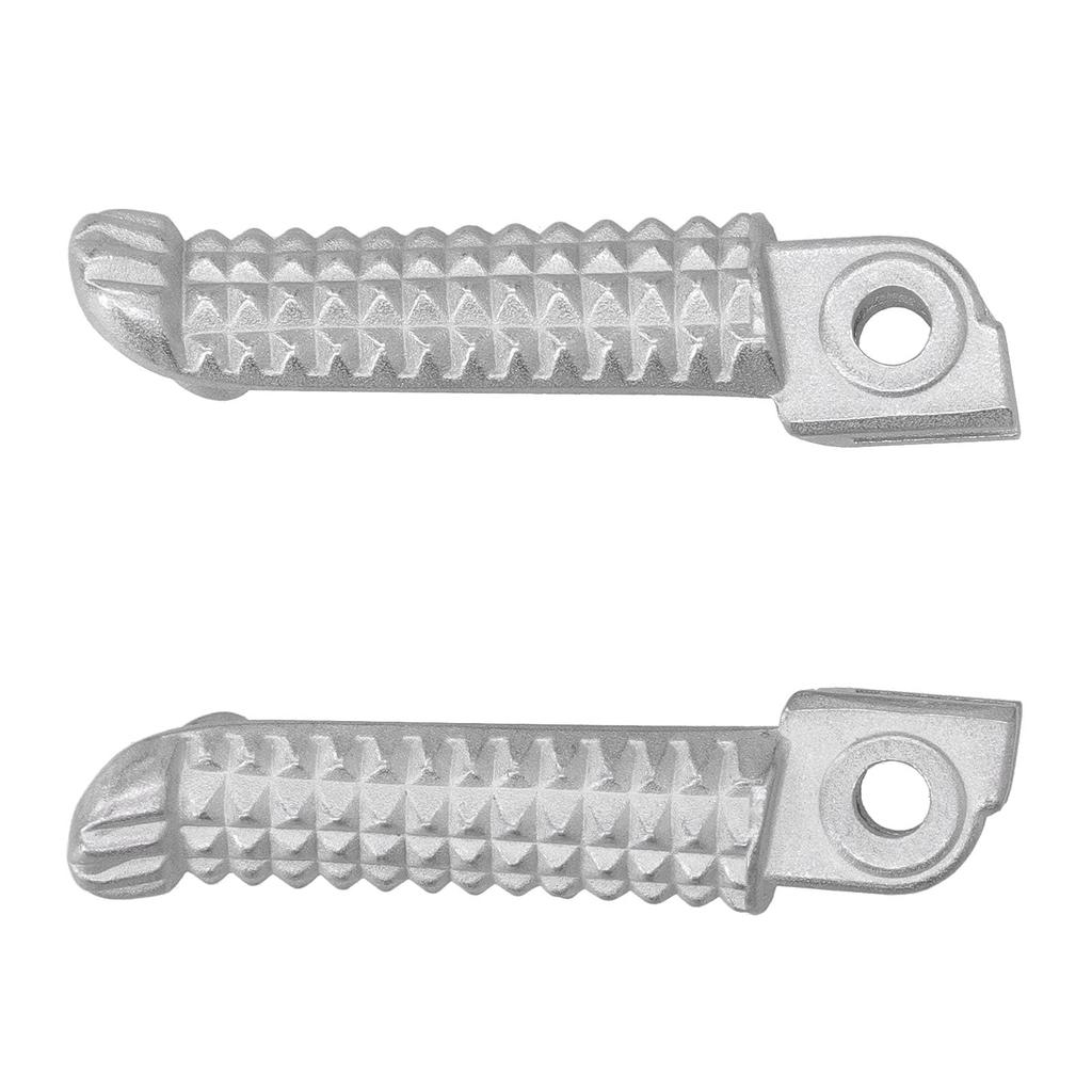 Motorcycle Foot Pegs Direct Replacement with 8 Accessories Foot Pegs Metal Material Abrasion Resistant