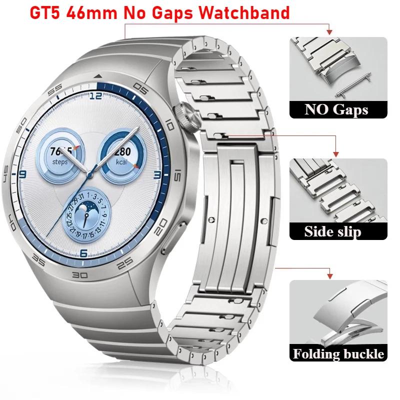 

Quick release Strap for Huawei Watch GT5 46mm Original Metal Stainless Steel Wristband for 22mm Huawei Watch GT5 GT4 46mm Band Huawei GT4 46mm серебряный