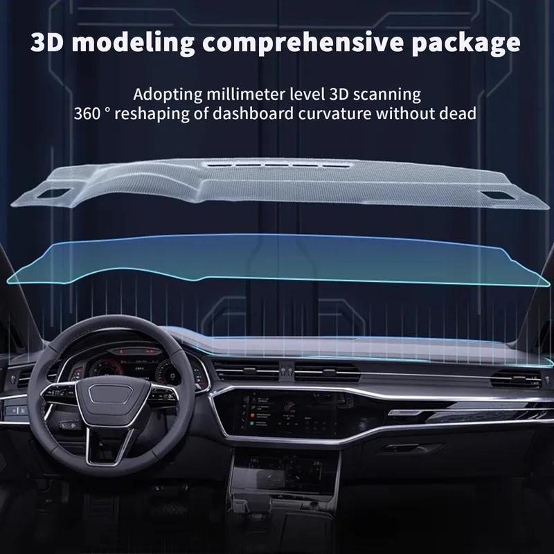 Fit for Mitsubishi Outlander 2013 2014 2015- Dashmat Dashboard Cover Pad Car Accessories DashMat Sunshade Protective Carpet