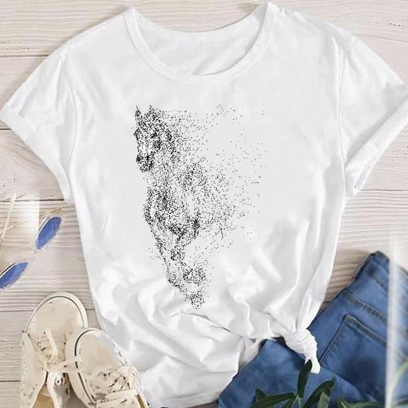 Summer Fashion Lady Clothes Tees Female 