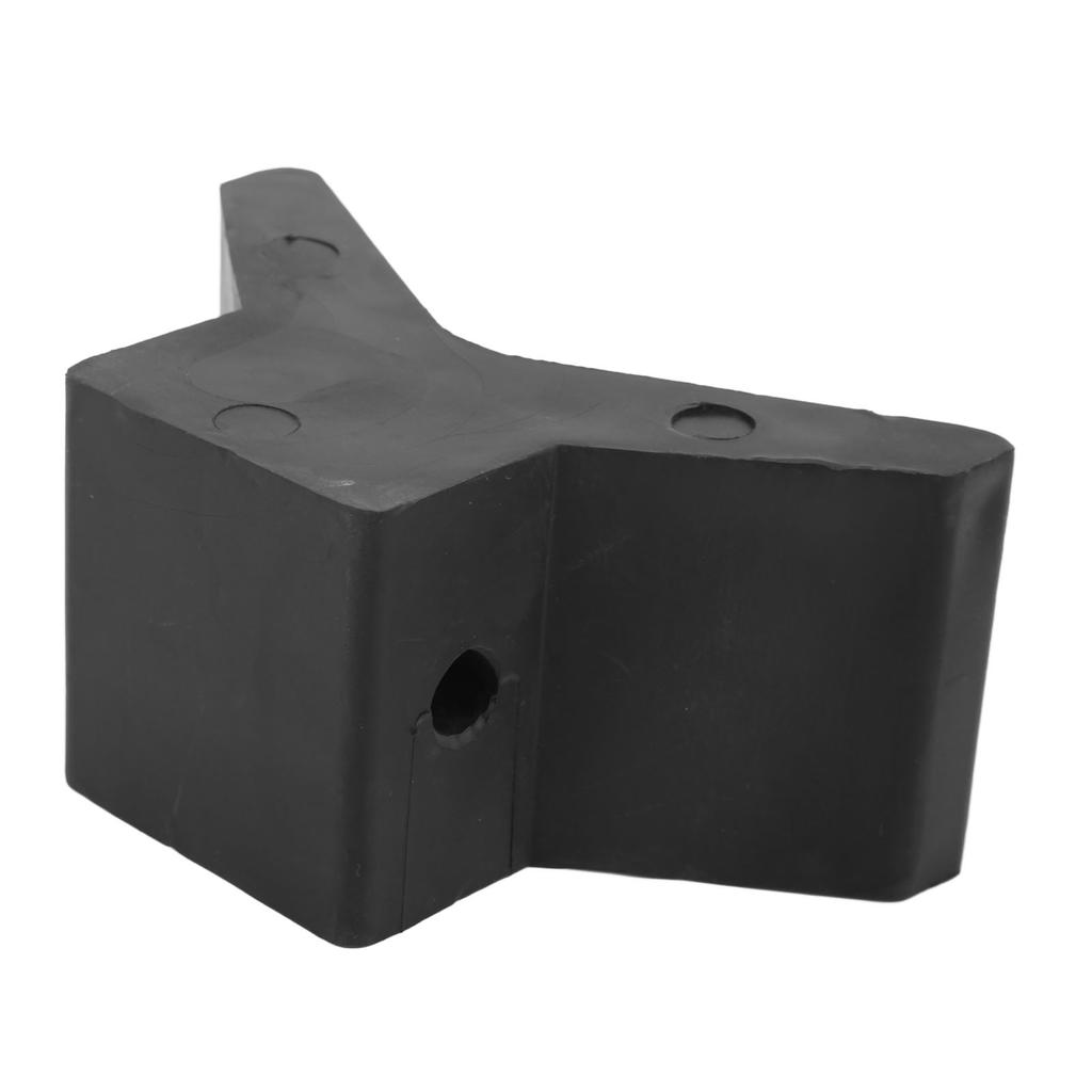 Rubber Bow Y Block Black Rubber Bow Stop for Ski Boat Fishing Boat Sailboat Trailer