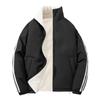 Double-sided Wear Lamb's Wool Cotton Jacket Men and Women with The Same Winter Loose Stand-up Collar Cotton Jacket Thickened Cold Winter Jacket Jacket