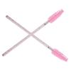 50 Stück Nylon-Make-up-Pinsel, Mascara-Stäbe, Wimpern, Augenbrauen, tragbarer Einwegpinsel