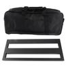 Aluminum Alloy Pedal Board Metal Guitar Effect Pedals Board with Carrying Bag
