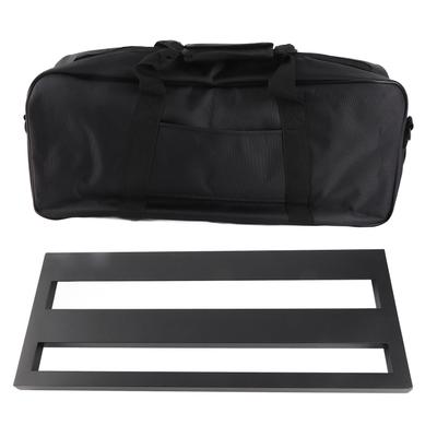 Aluminum Alloy Pedal Board Metal Guitar Effect Pedals Board with Carrying Bag