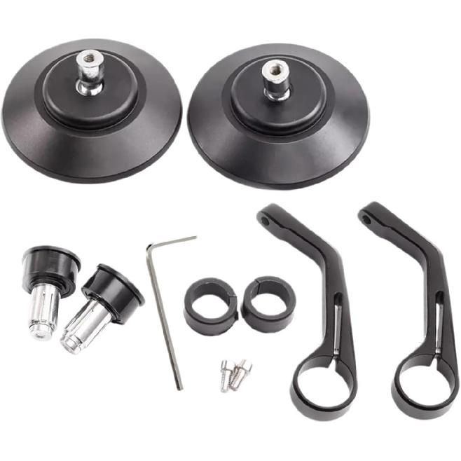 Jiningqiuguodianzi Kompatibel mit CFMOTO 700 CLX CLX700 CF700 Motorrad Retro Lenker Rückspiegel Winkel Klappbar Umkehr Lenkerenden