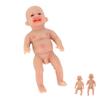 Lifelike Reborn Baby Doll 6 Inch Realistic Cute Sweet Smile Face Soft Silicone Solid Real Reborn Bab