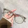 New Trend Ultra Light Glasses for Women Vintage Oversized Round Frame Blue Light Blocking Computer Reading Eyewear