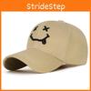 Polyester Embroidered Expression Baseball Hat With Sun Protection For Men Women Outdoor Activities