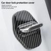 4Pcs Car Door Lock Buckle Protective Cover Door Shock Absorber Cushion Thickened Pad for VW Volkswagen ID3 ID4 CROZZ ID6