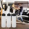 3pcs Hair Color Shampoo Applicator Bottle Refillable Hair Salon Squeeze Bottle with Cover