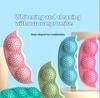 Pet Toys Pea Shape Dog Toys Cat Dog Grinding Stick Bite-resistant Puppy Boredom Relief Tool