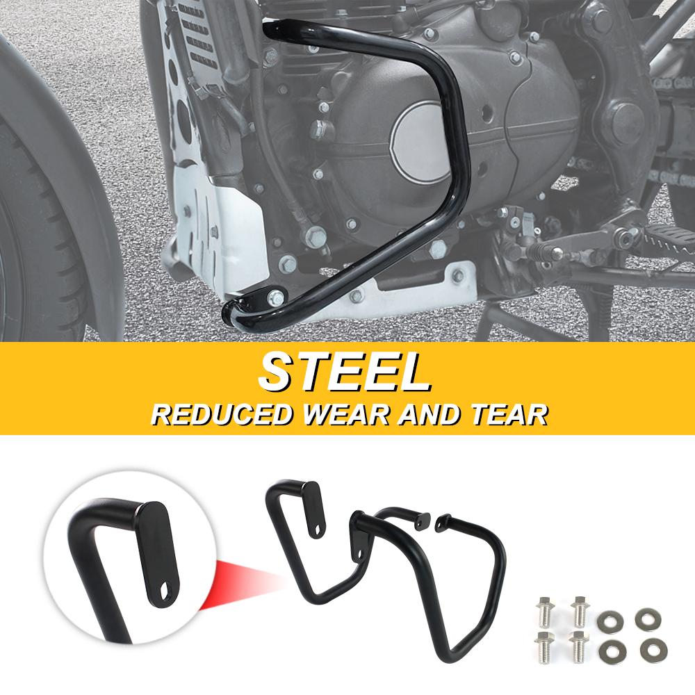 For Royal Enfield Himalayan 2016-2023 Scram 411 2022 2023 2024 Motorcycle Engine Highway Guard Crash Bar Bumper Frame Protection
