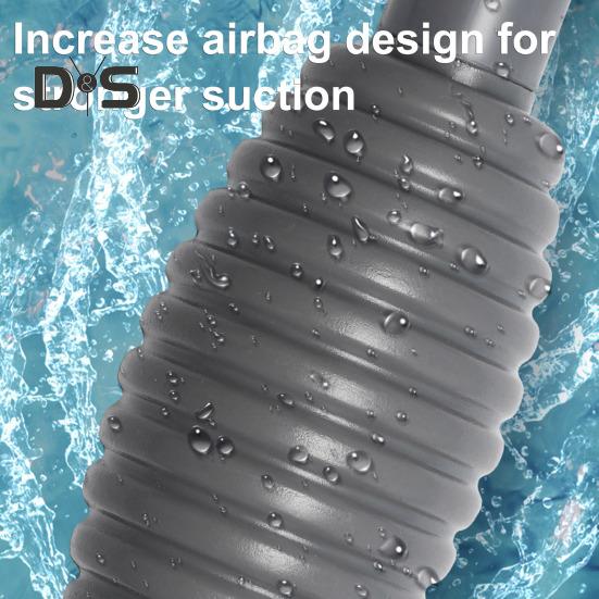 Curățător de acvariu cu sifon, pompă manuală, schimbător de apă, curățare cu nisip și pietriș, pentru acvarii mici