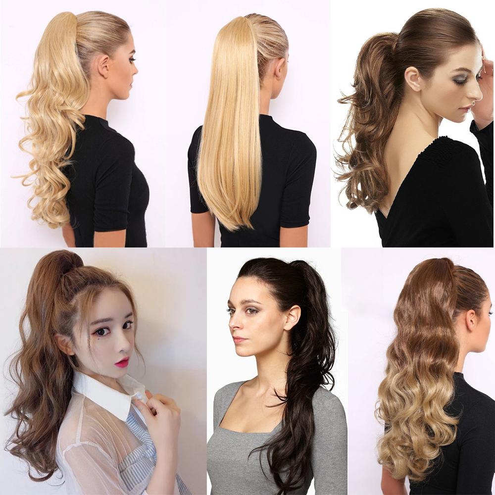 MERISIHAIR Pferdeschwanz-Haarverlängerung mit Klaue, synthetisches Pferdeschwanz-Verlängerungshaar für Frauen, Pferdeschwanz-Haar-Haarteil