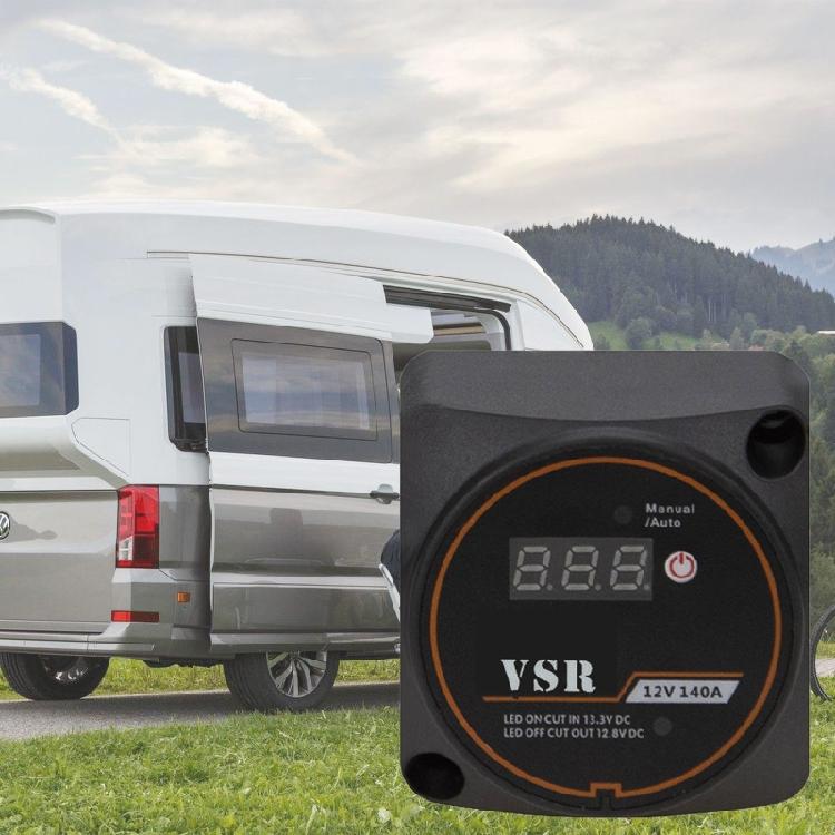 Caravan for Smart Dual Battery Isolator Voltage Sensitive 140 Amp 12V Relay UTV