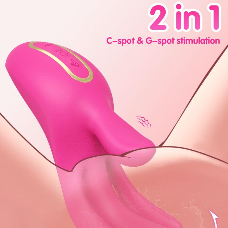 Juguete Sexual Recargable Vibrador Dedo Ondulante para Mujeres Punto G Vagina Vibradores Masturbación Femenina Clítoris Estimulador de Clítoris para Mujeres Adultos Impermeable